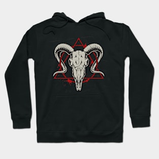 Satanic Goat Skull Hoodie